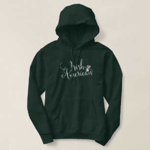 Irlandais Américain Entwinted Hearts Sweat - shirt