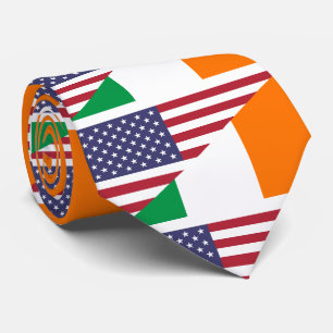 Irlandais American Pride US Irlande Cravate du dra