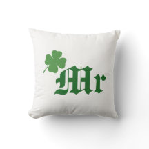 Irlandais M. Mariage Coussin