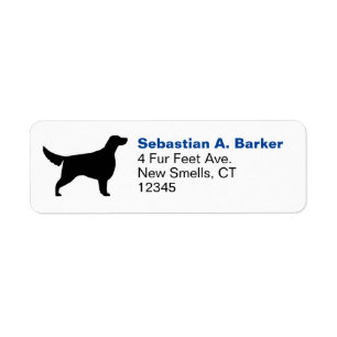 Irlandais Setter Chien Silhouette Adresse de retou