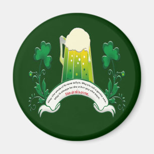 Irlandais Toast Magnet
