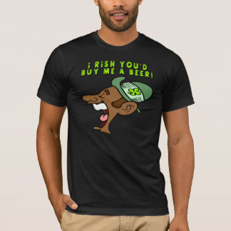 Irlandais vous m'achèteriez un T-shirt de bière