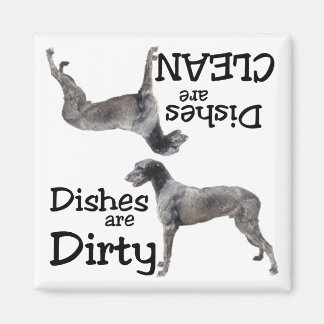 Irlandais Wolfhound Lave-vaisselle Magnet