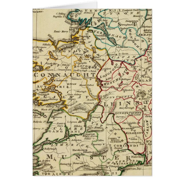 Irlande avec limites définies (Devant)