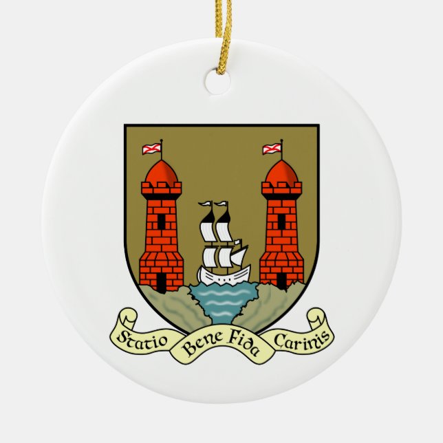 Irlande Comté Cork Ornement de Noël (Devant)