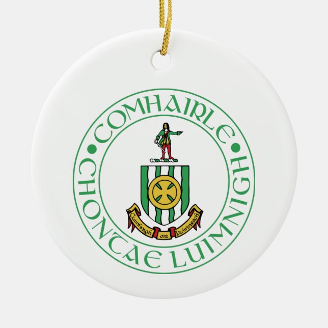 Irlande Comté de Limerick Ornement de Noël (Devant)