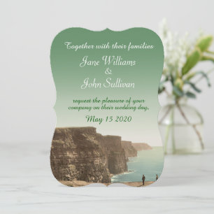 Irlande Mariage Invitations Falaises de Moher