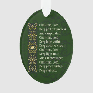 Irlande Prayer Circle Me Lord Noël personnalisé