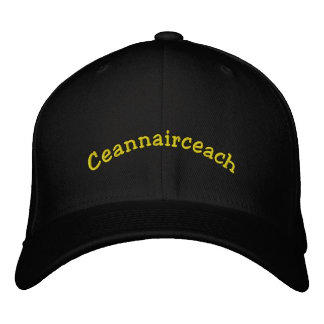 IRLANDE REBEL : Casquette brodé (Devant)