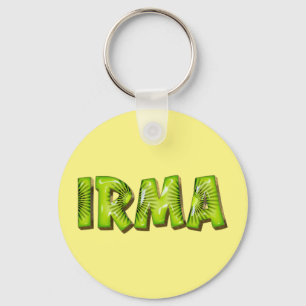 Irma Name Kiwi Design Schlüsselanhänger Keychain