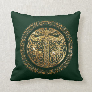 Irminsul Asatru Motif Throw Pillow