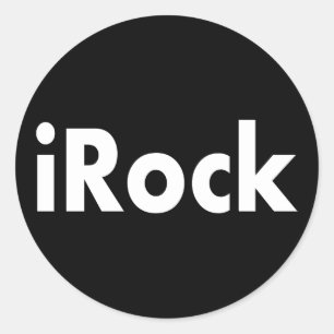 iRock Classic Round Sticker