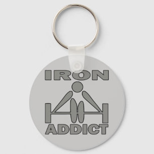 Iron Addict Keychain