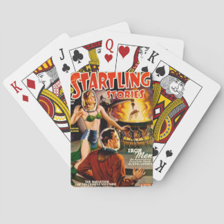 Iron Aliens Playing Cards