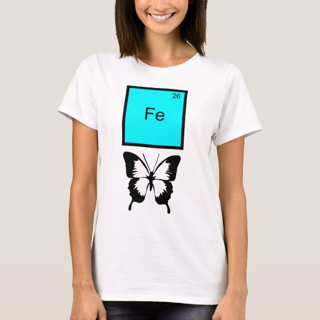 Iron Butterfly Element Pun T-Shirt (Front)