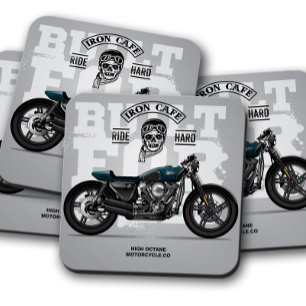 Iron Cafe Motorcycle Coaster Motorcycle Coaster