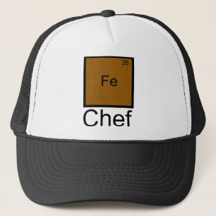 Iron Chef Element Pun T-Shirt Trucker Hat