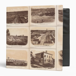 Iron clads, Engine Hero, rebel lines, buildings Binder