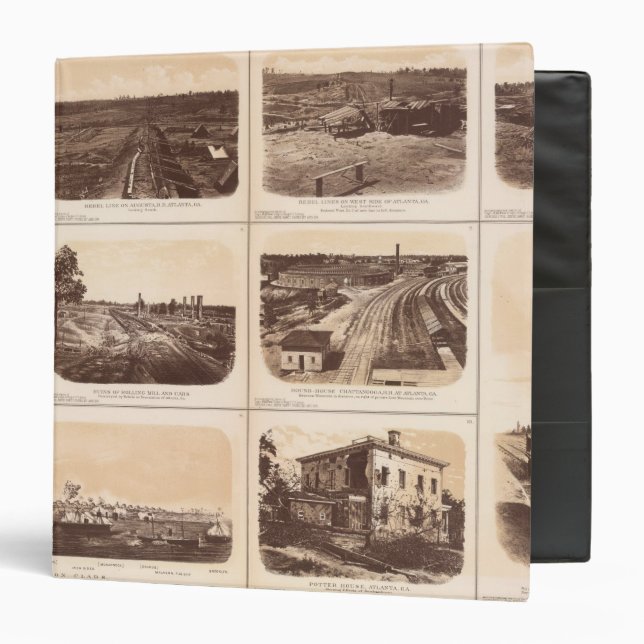 Iron clads, Engine Hero, rebel lines, buildings Binder (Front/Inside)