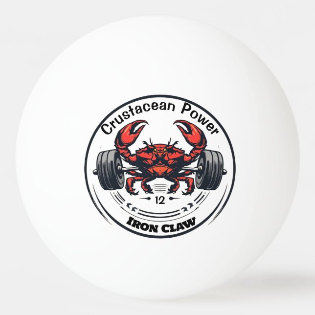 Iron Claw Ping Pong Ball (Front)