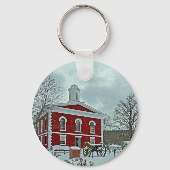 Iron County Courthouse Keychain (Front)
