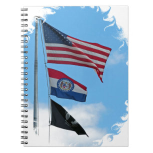 Iron County Flags Notebook