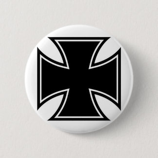 Iron Cross 2 Inch Round Button