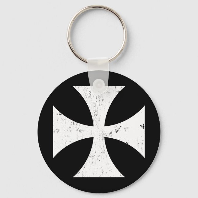 Iron Cross - German/Deutschland Bundeswehr Keychain (Front)