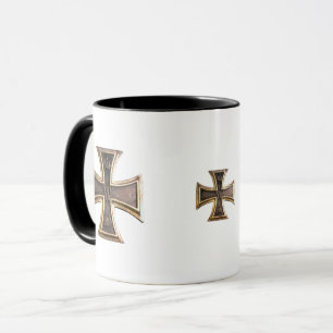 Iron cross mug