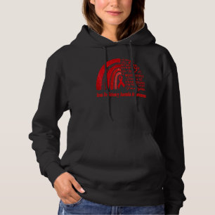 Iron Deficiency Anemia Warrior Hoodie