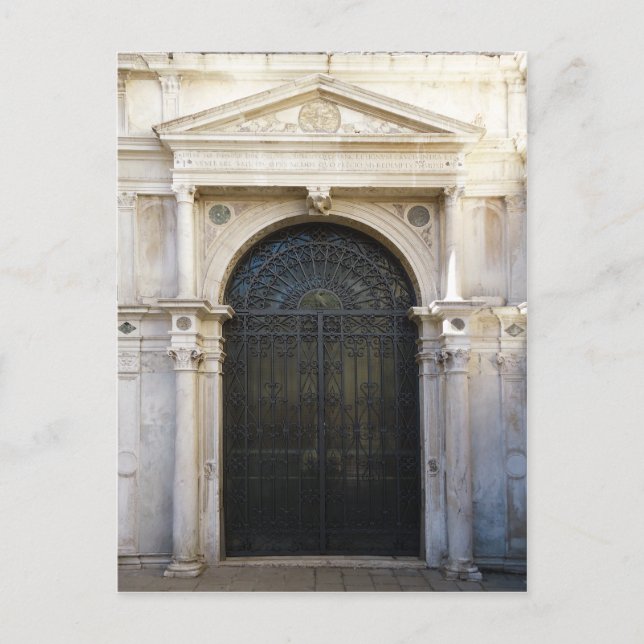 iron door postcard (Front)