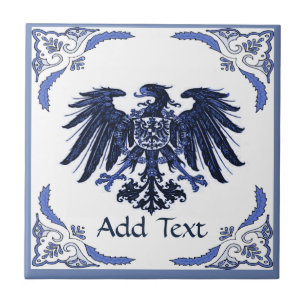 Iron Eagle  Tile, Dutch Look, Personalize Tile