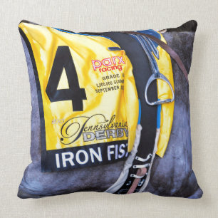 Iron Fist Throw Pillow