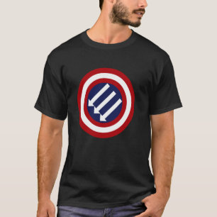 Iron Front - The Three Arrows - Stand Against Fasc T-Shirt