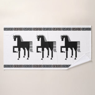 Iron Horse Bath Towel