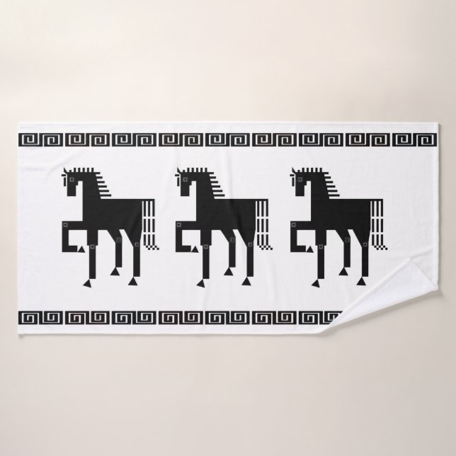 Iron Horse Bath Towel (Bath Towel)