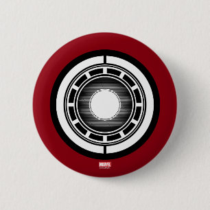 Iron Man Arc Icon 2 Inch Round Button