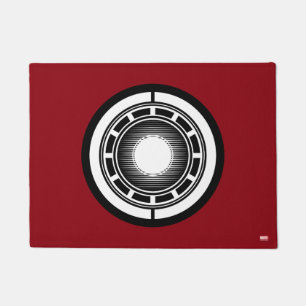 Iron Man Arc Icon Doormat