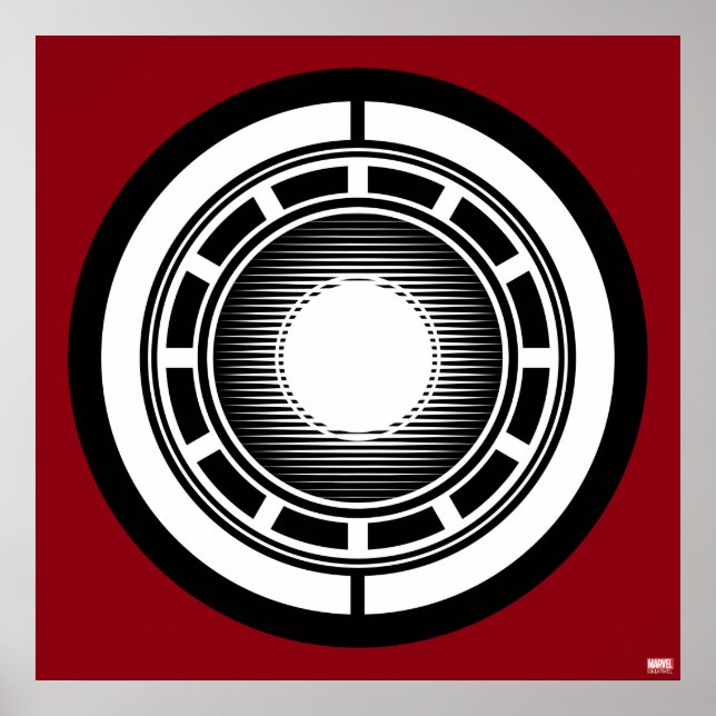 Iron Man Arc Icon Poster (Front)