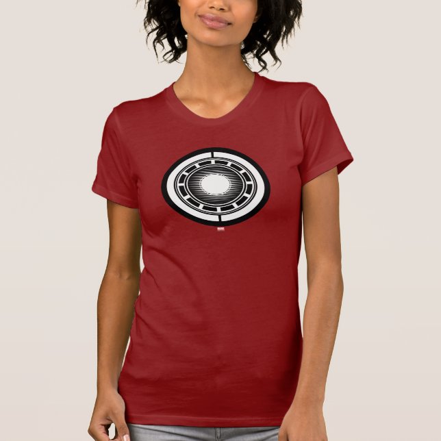 Iron Man Arc Icon T-Shirt (Front)