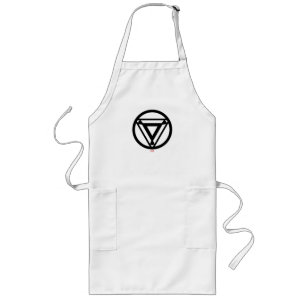 Iron Man Arc Reactor Icon Long Apron