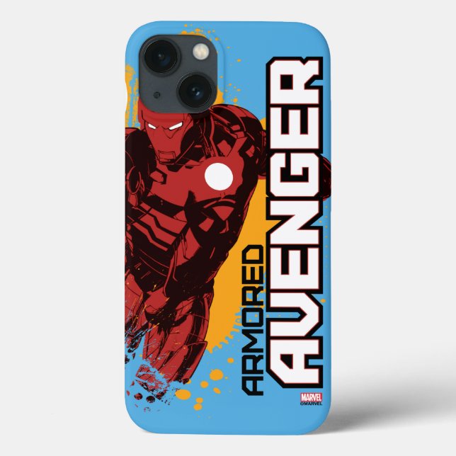 Iron Man Armored Avenger Graphic Case-Mate iPhone Case (Back)