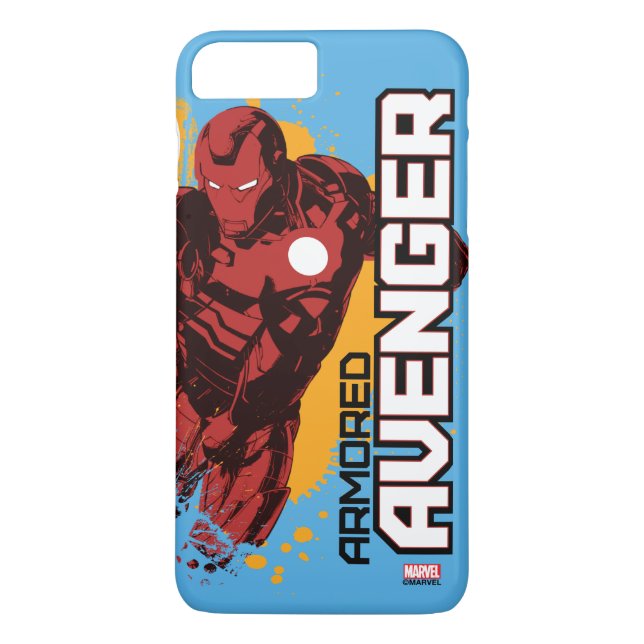 Iron Man Armoured Avenger Graphic Case-Mate iPhone Case (Back)