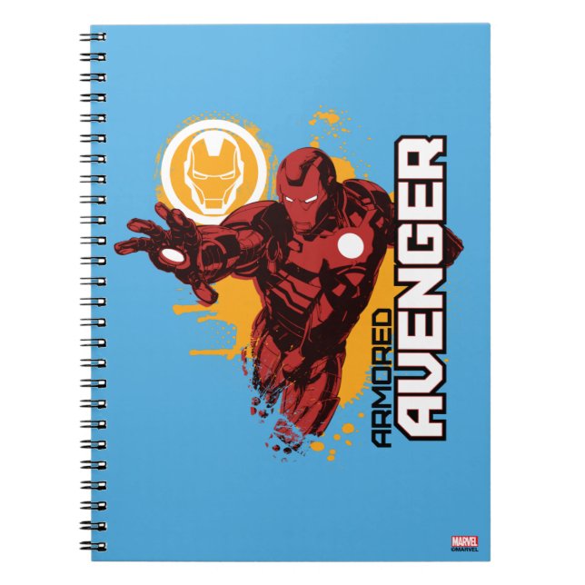 Iron Man Armoured Avenger Graphic Notebook (Front)