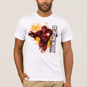 Iron Man Armoured Avenger Graphic T-Shirt