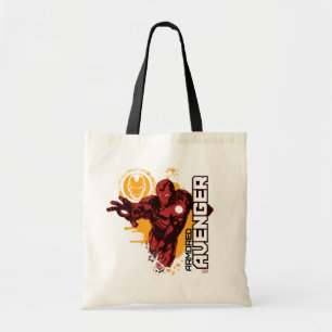 Iron Man Armoured Avenger Graphic Tote Bag
