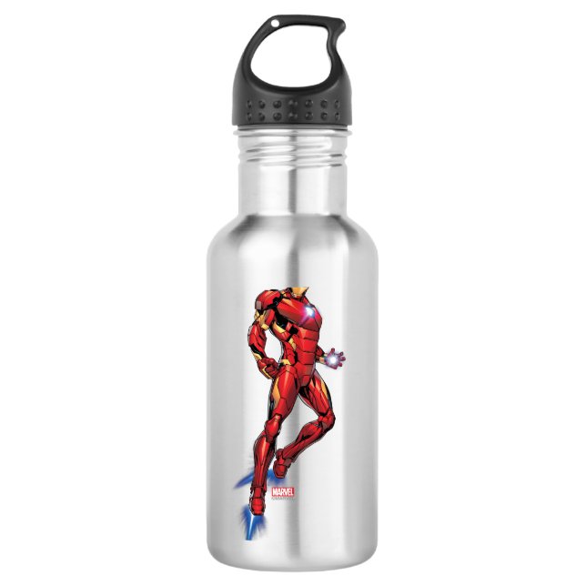 Iron Man Assemble 710 Ml Water Bottle (Front)