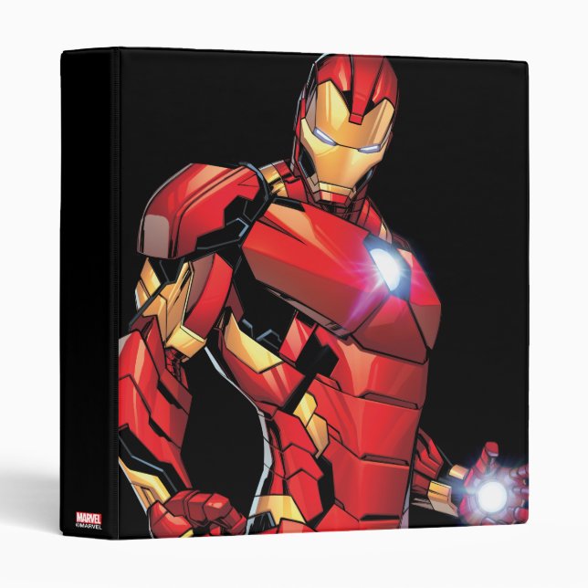 Iron Man Assemble Binder (Front/Spine)