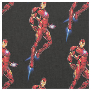 Iron Man Assemble Fabric