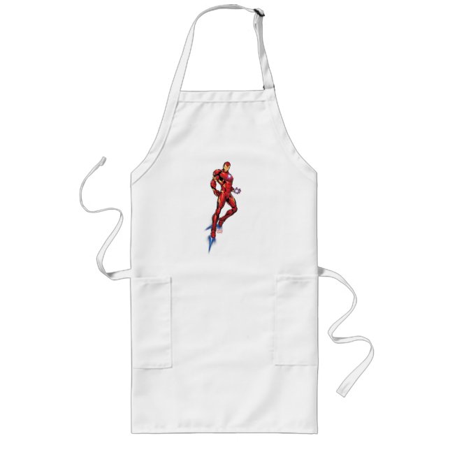 Iron Man Assemble Long Apron (Front)